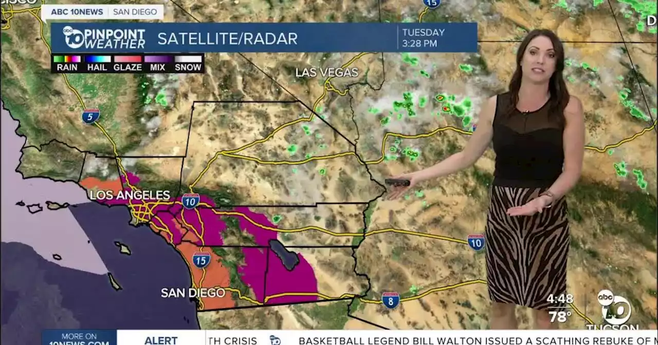 San Diego's Weather Forecast for September 27, 2022: Above normal temperatures through Thursday