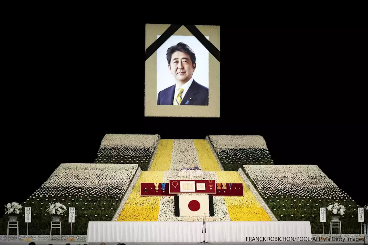 Japanese former leader Abe honored at divisive state funeral