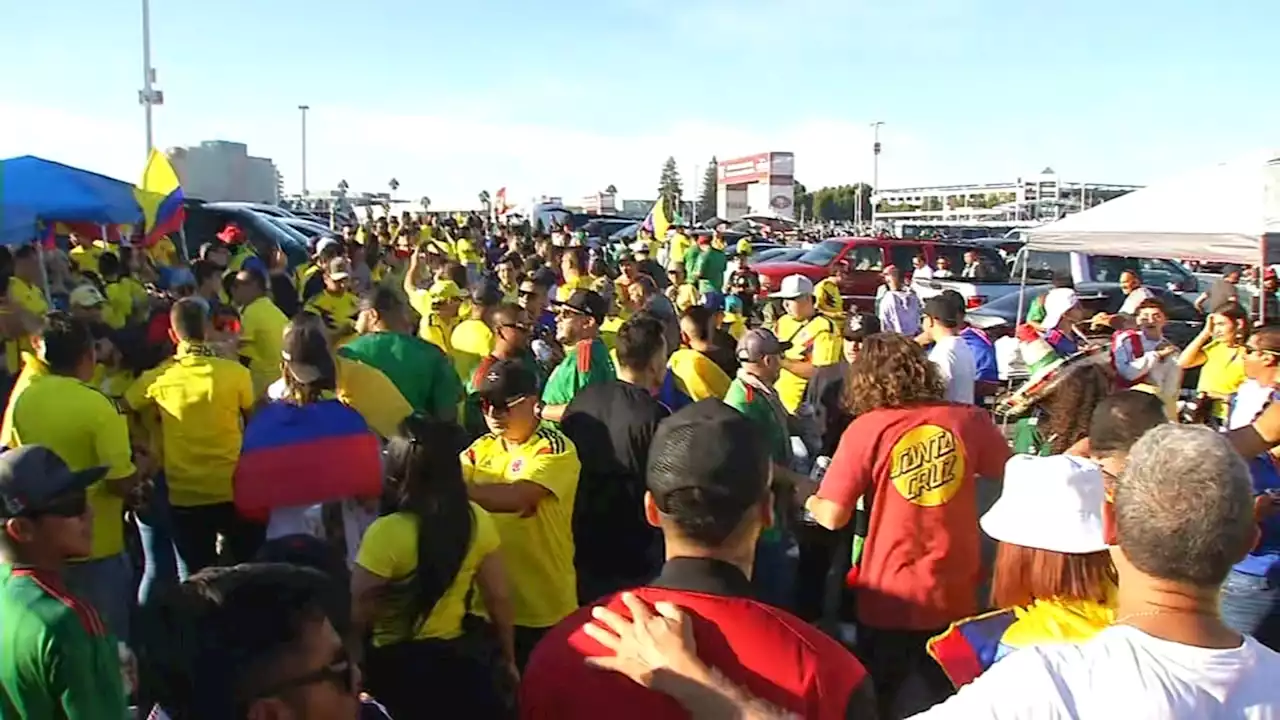 Fútbol fans pack Levi's Stadium as Mexico, Colombia national teams go head-to-head