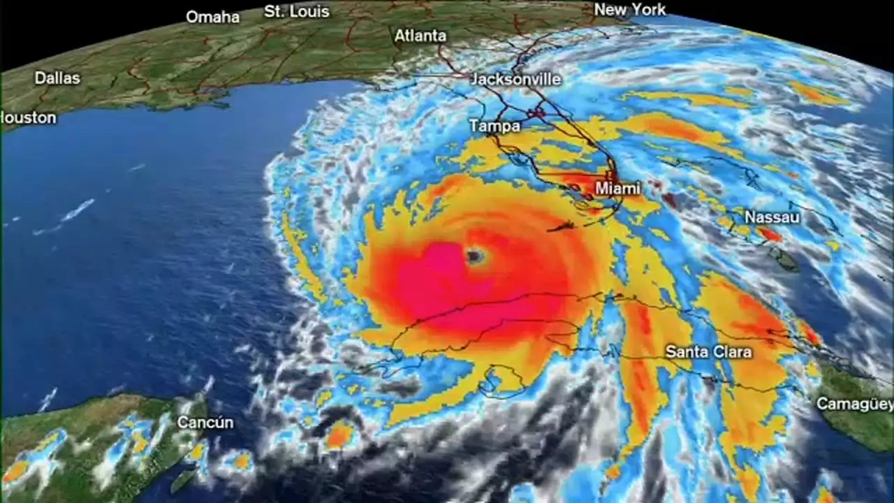 Hurricane Ian gets nasty quickly, turbocharged by climate change, warm water