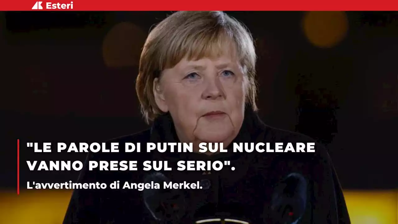 Ucraina, Merkel avverte: 'Putin su armi nucleari va preso sul serio'