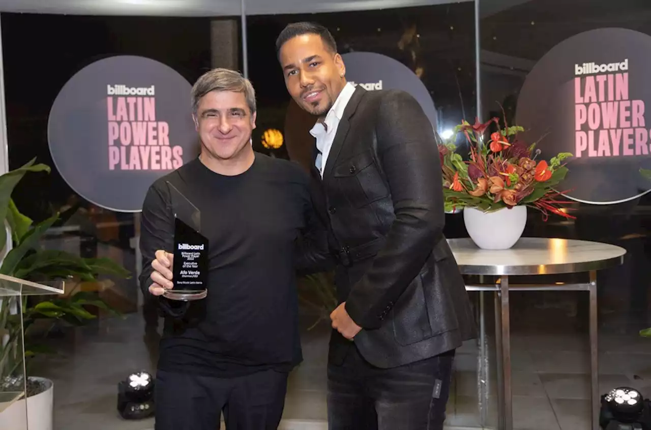 Romeo Santos Surprises Afo Verde at Latin Power Players Event: See the Photos