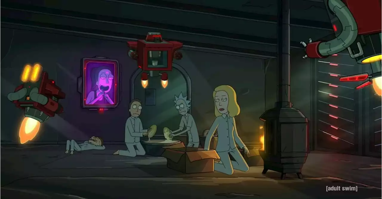 Rick and Morty: Spencer Grammer, Rob Schrab Offer S06E04 BTS Looks