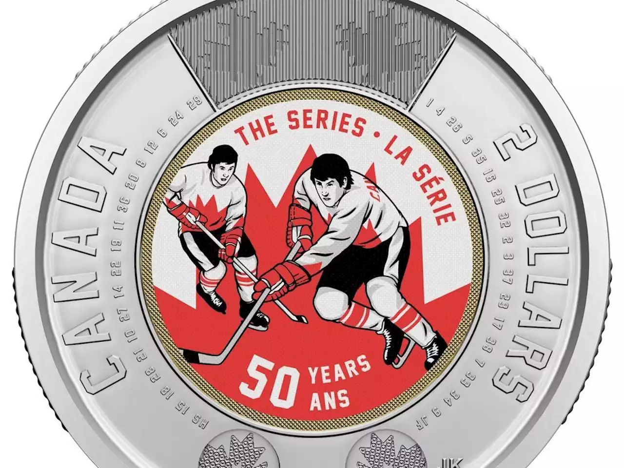 Royal Canadian Mint releases Toonie celebrating 50th anniversary of `72 Summit Series