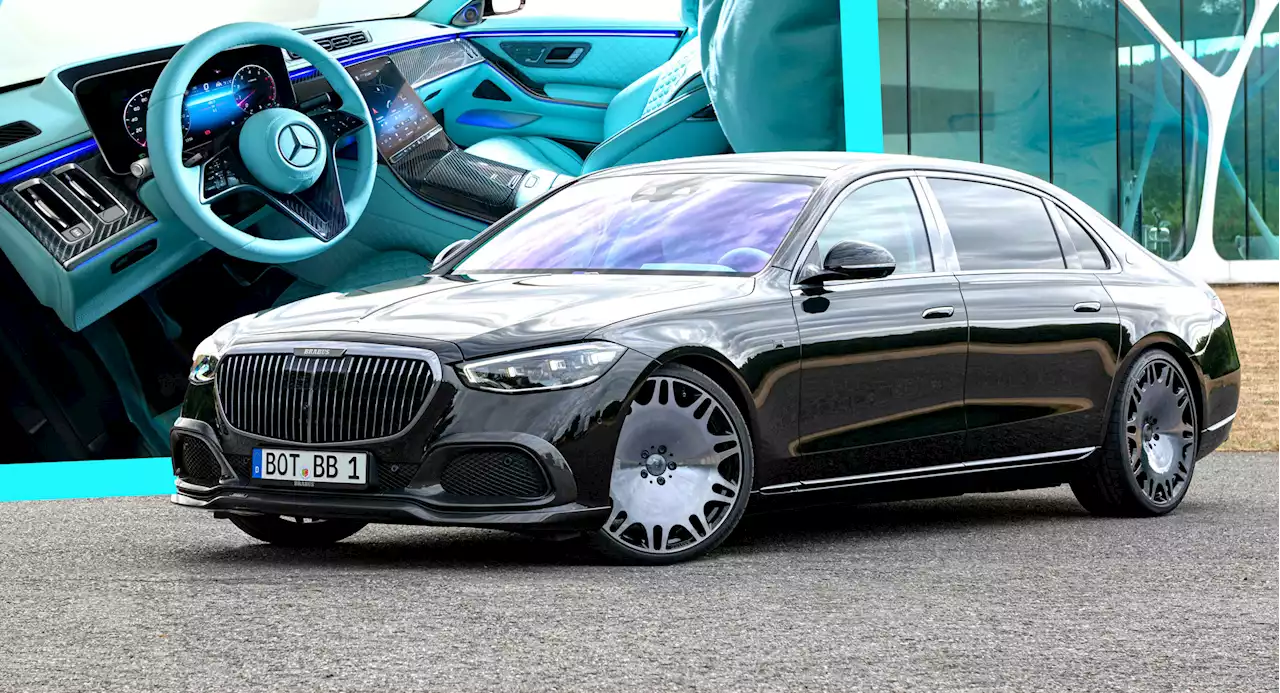 Brabus Gives The Mercedes-Maybach S580 A Minty Makeover | Carscoops