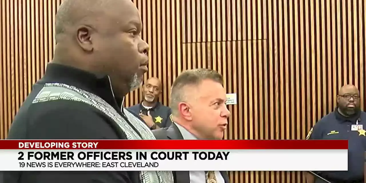 2 former East Cleveland cops face judge for allegedly accepting bribes, falsifying reports