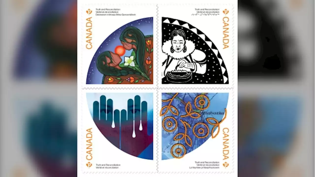 Canada Posts launches four stamps recognizing residential schools and reconciliation