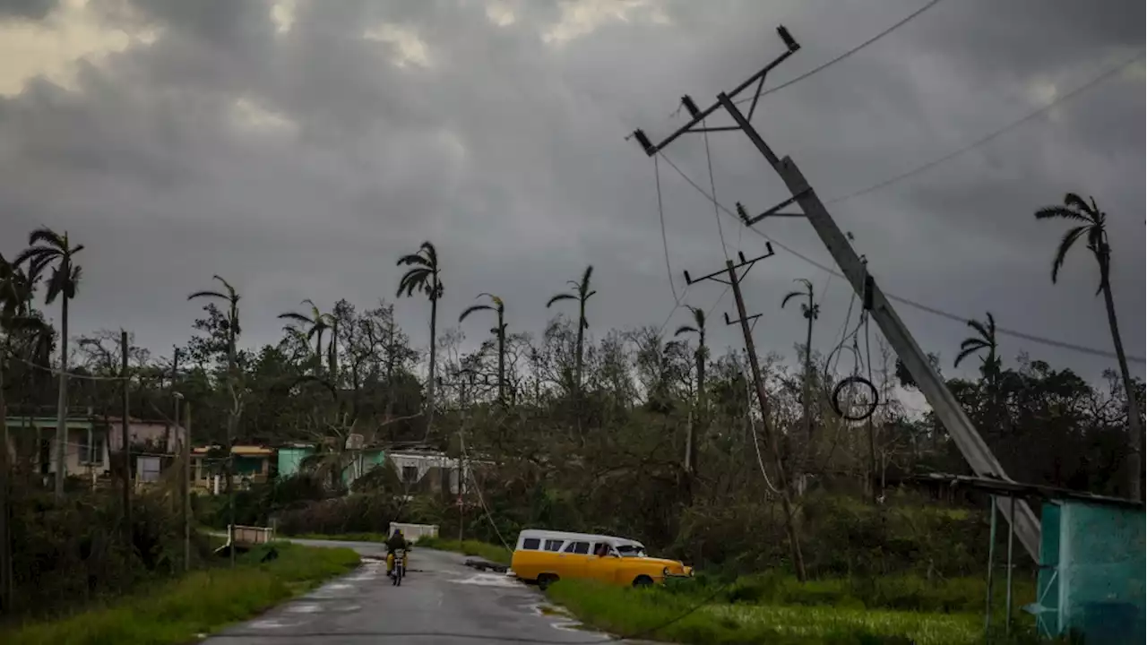 Cuba without electricity after hurricane hammers power grid