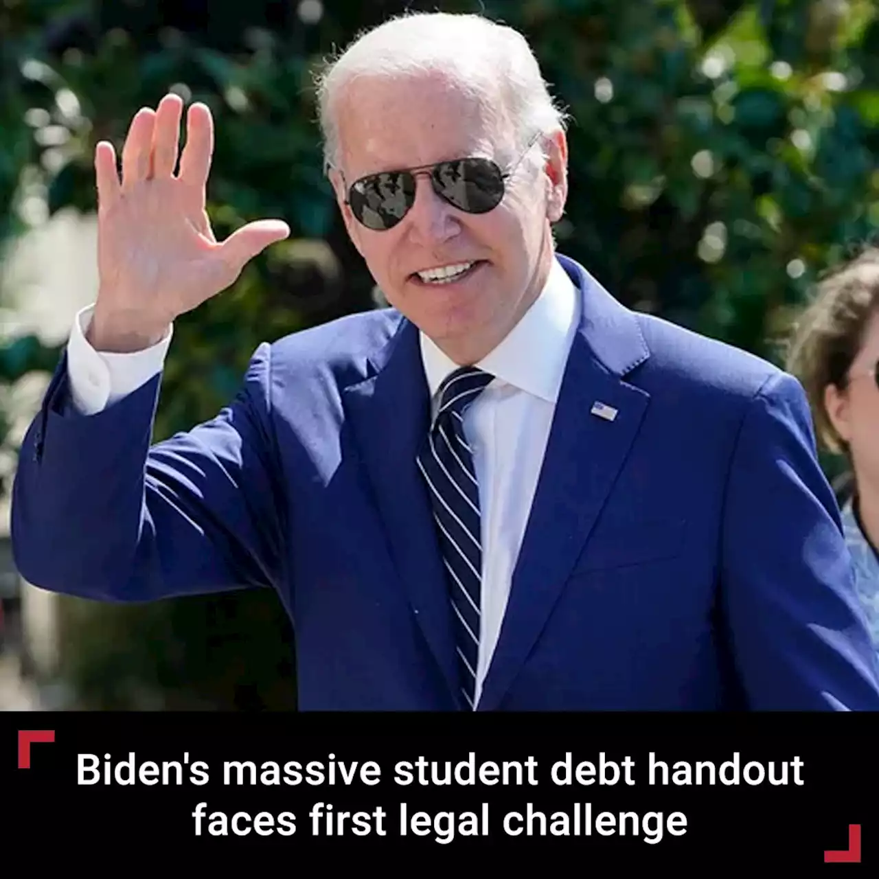 First lawsuit filed to block Biden's student loan handout