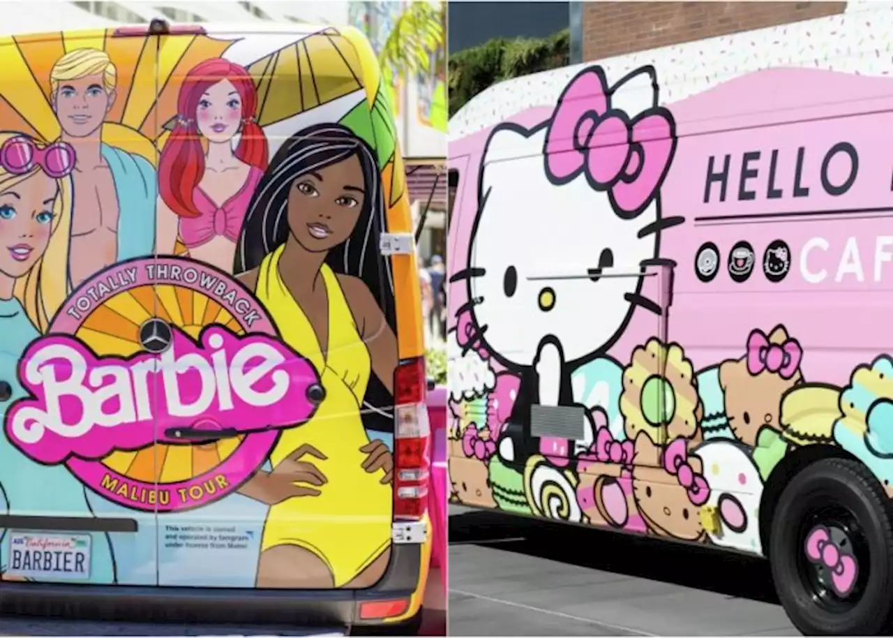 The Hello Kitty and Barbie Malibu pop-up trucks return to Houston this weekend