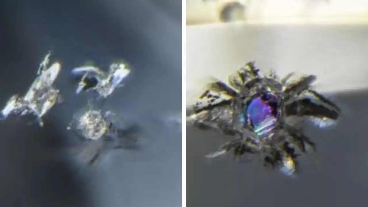 Rare diamond 410 miles below Earth's surface reveals evidence of water