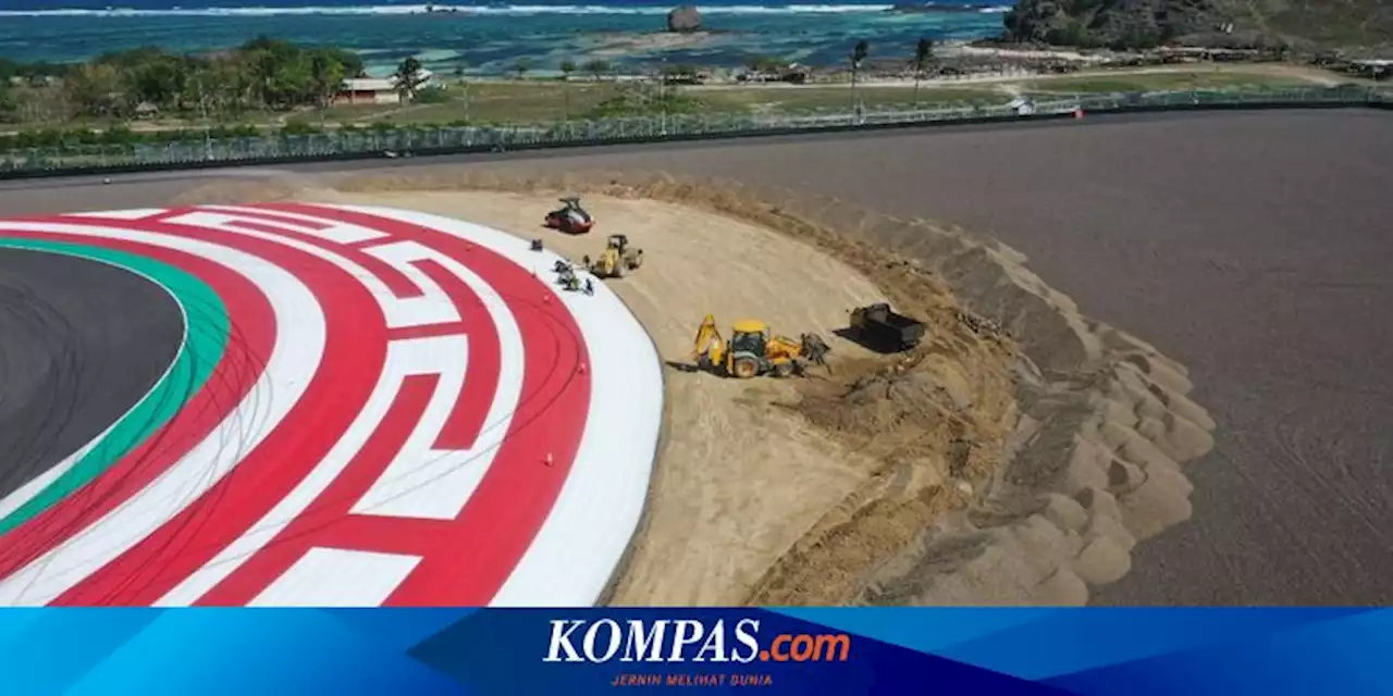 Diperbaiki Jelang WSBK Indonesia, Kerb Sirkuit Mandalika Mirip di Misano