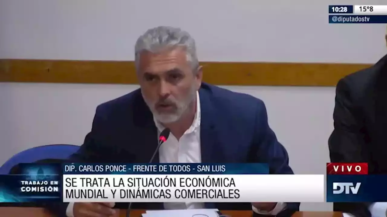 Diputados analizó la situación económica mundial y las dinámicas comerciales