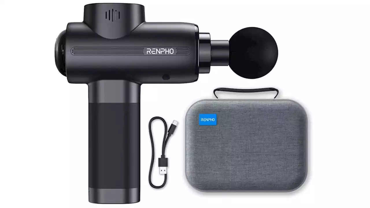 Save 63% on the RENPHO 2022 Deep Tissue Massage Gun at Amazon