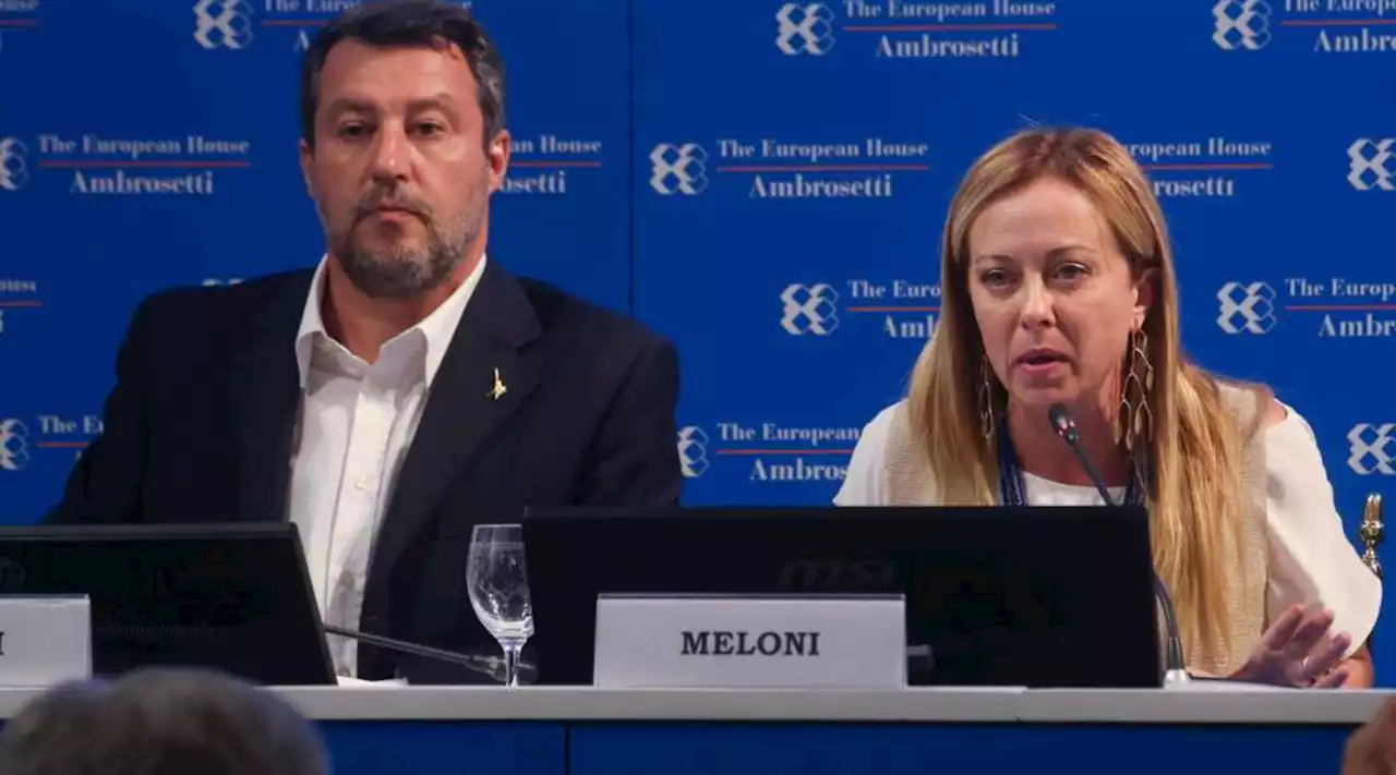 Meloni-Salvini, all'incontro non si è parlato di nomi o veti