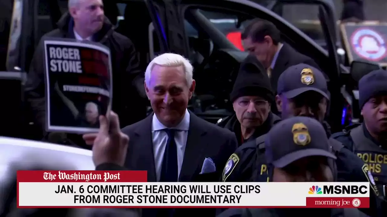 'Let's get right to the violence': Roger Stone in new documentary footage