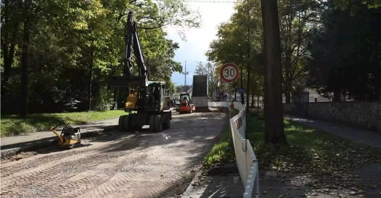 Bauarbeiten in der Bischof-Wittmann-Straße dauern noch vier Wochen