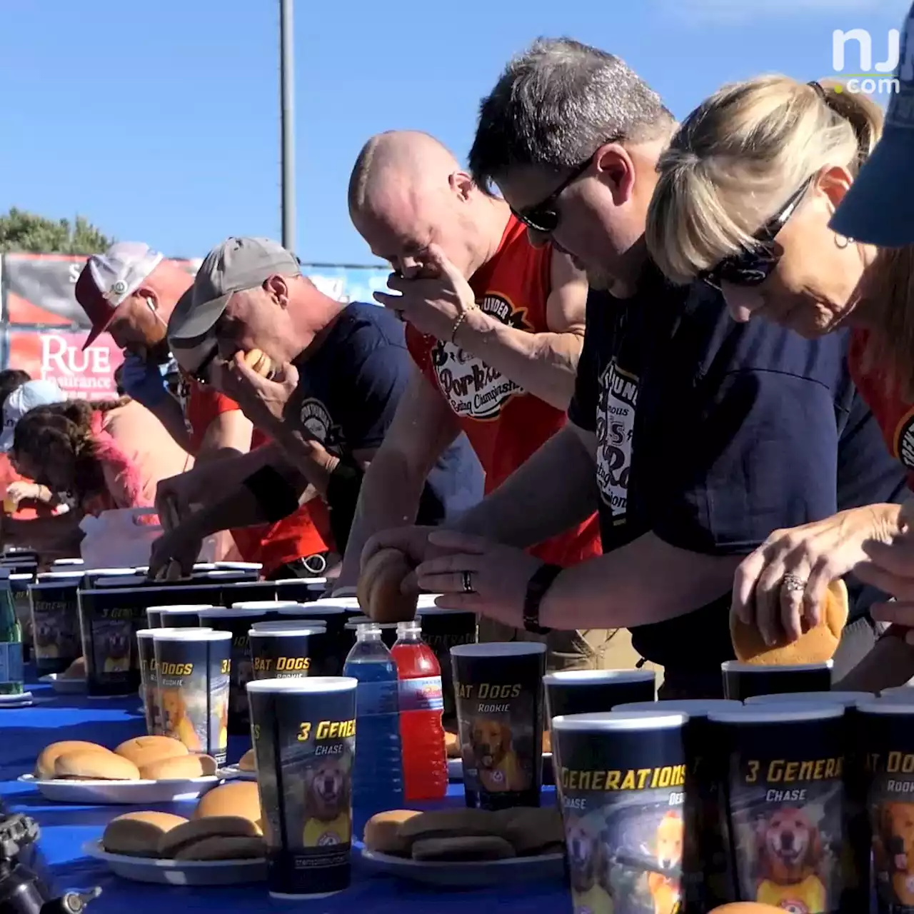 Man eats 44 pork roll sandwiches to win the most Jersey eating contest