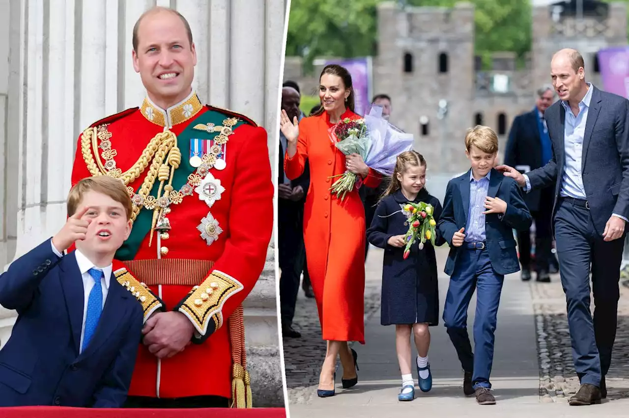 Prince George told classmates to ‘watch out’ because dad William will be king: book