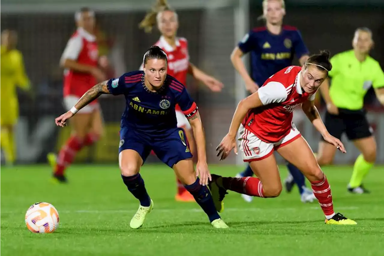 Ajax Vrouwen kan dromen van stunt tegen Arsenal | Het Parool