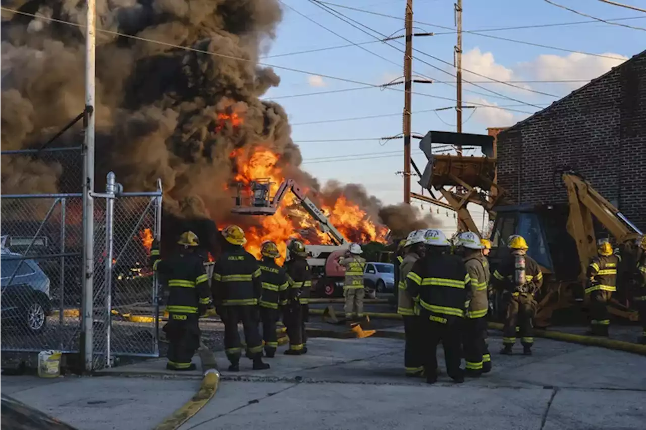 Major pollutant spiked to unhealthy level during junkyard fire, but air quality is back to normal