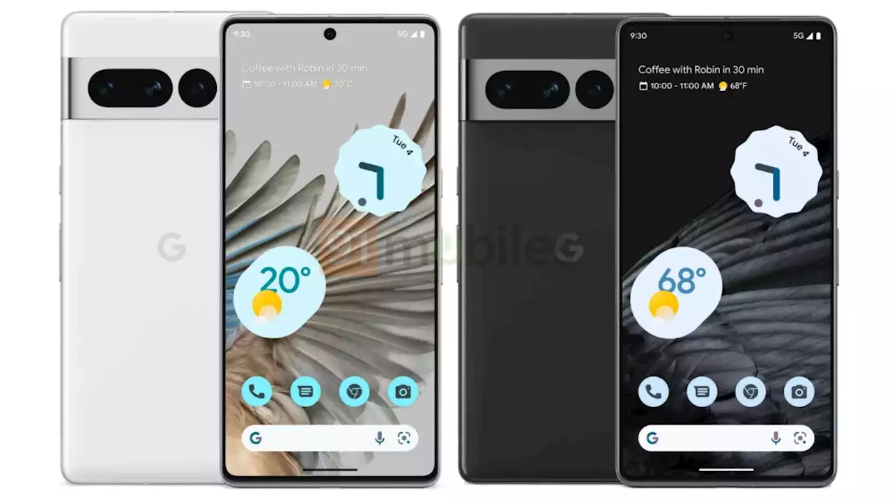 Google's Pixel 7 and 7 Pro’s design gets revealed even more with fresh crisp renders