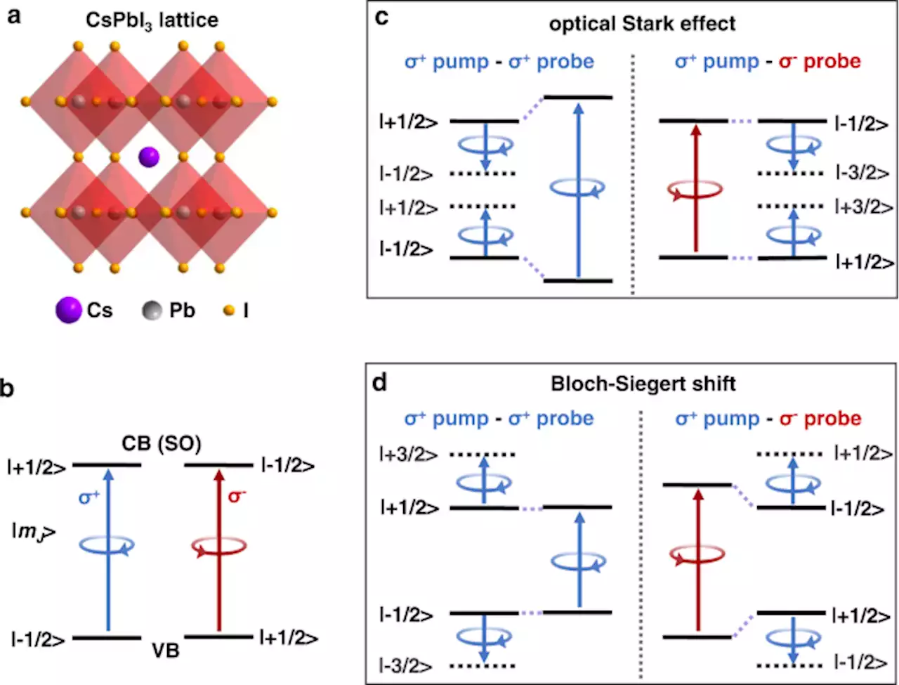 Excitonic Bloch–Siegert shift in CsPbI3 perovskite quantum dots - Nature Communications