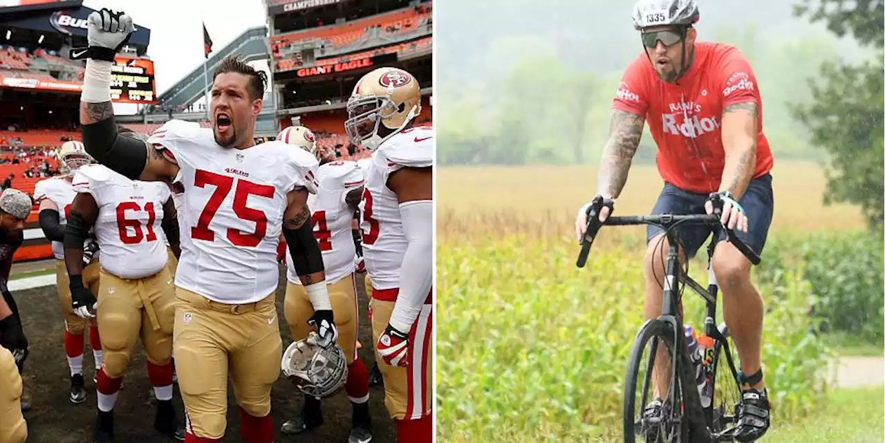 NFL Lineman Drops 85 Pounds, Crushes Ironman: 'So Much Harder Than Playing Football'