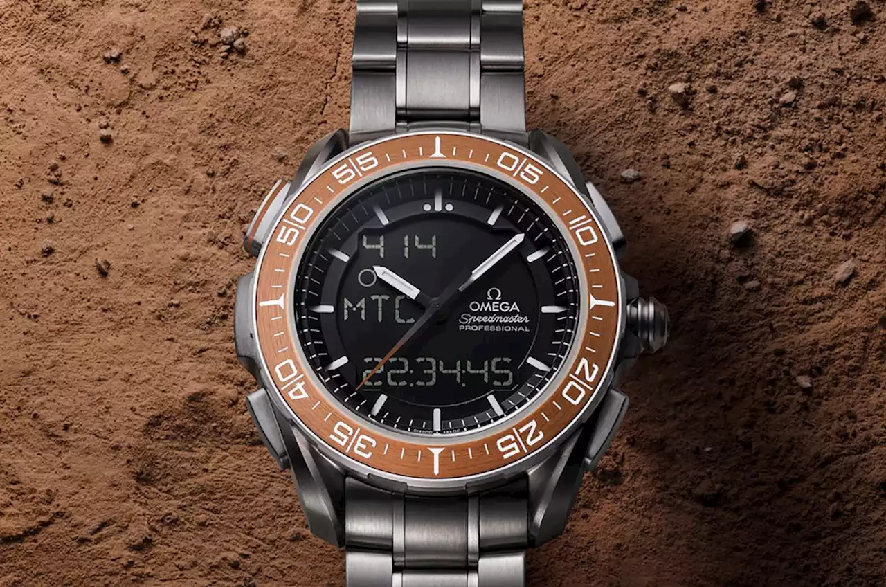 New Omega Marstimer watch keeps time on Earth and the Red Planet