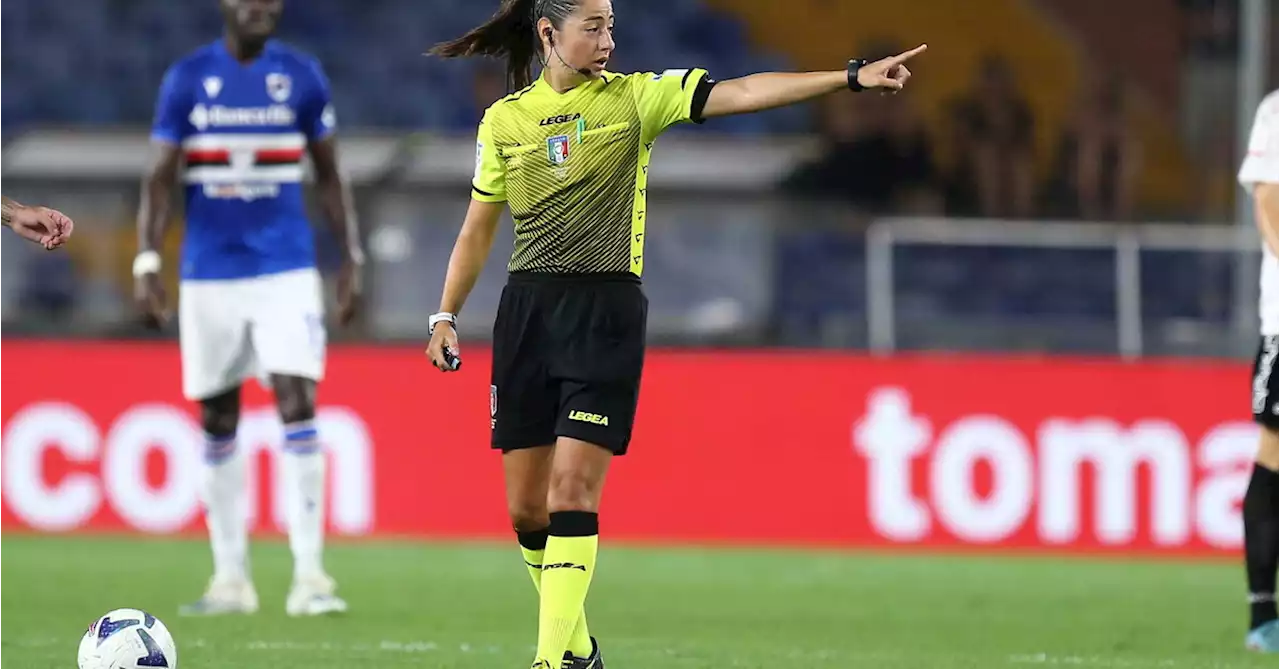 Ferrieri Caputi debutta in Sassuolo-Salernitana, &egrave; il primo arbitro donna in Serie A