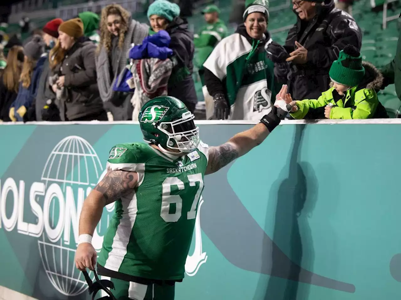 Roughriders' Dan Clark demonstrates resilience once again