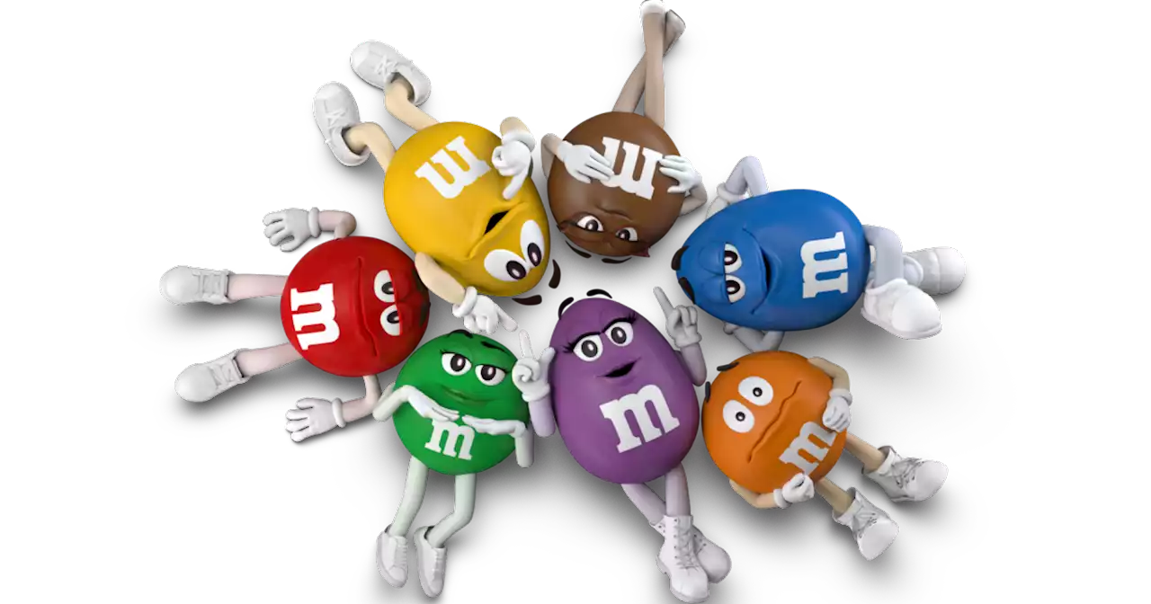 M&M's reveals new purple candy character, first in a decade