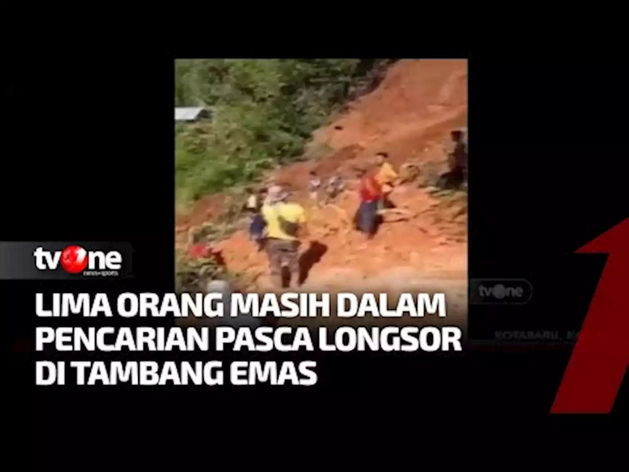 Longsor di Tambang Emas, Lima Orang Hilang - tvOne