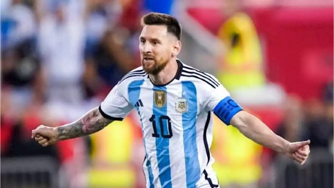 Lionel Messi Brace, Timnas Argentina Bantai Jamaika