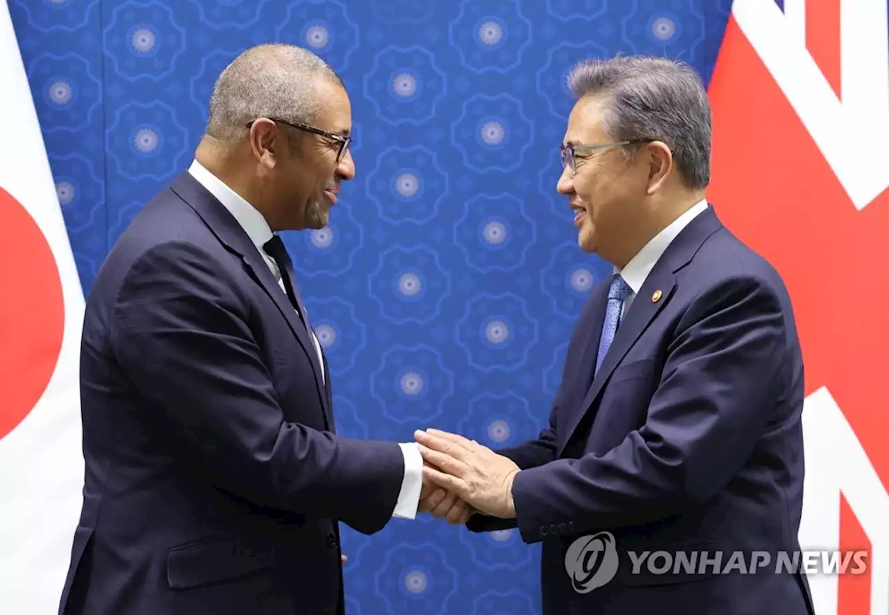 한영 외교장관 '원전·디지털·보건 등 양국 관심분야 협력지원'(종합) | 연합뉴스