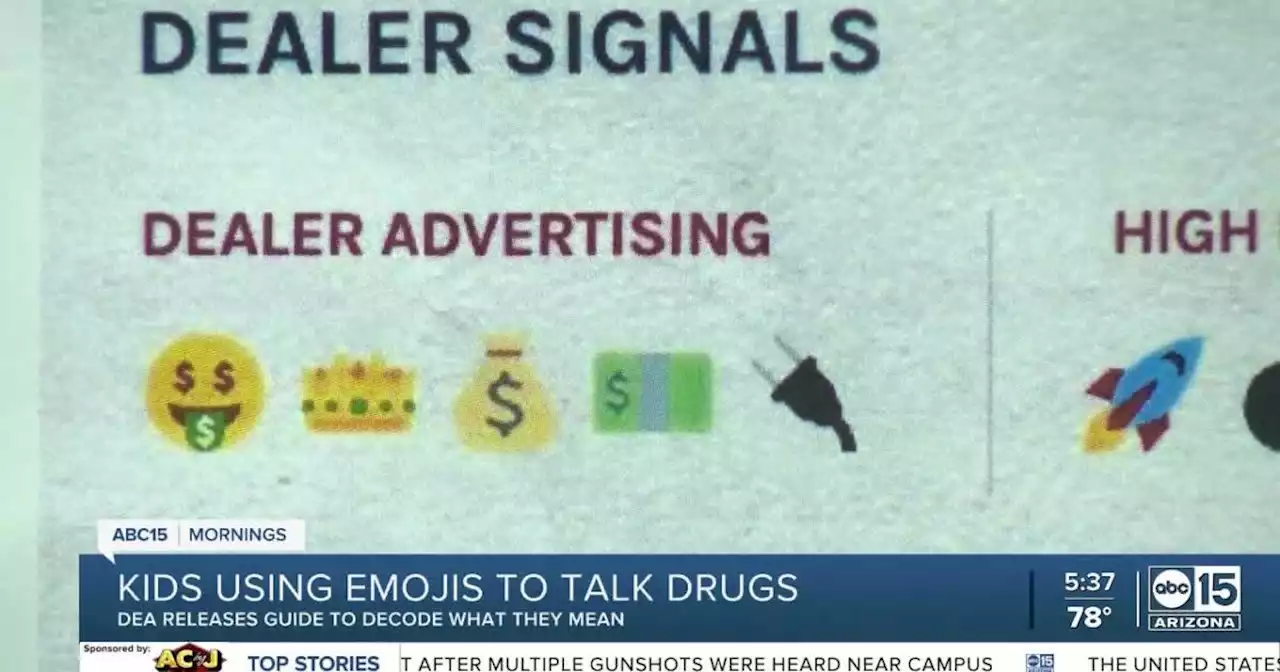 DEA: Kids using emojis to talk about drugs