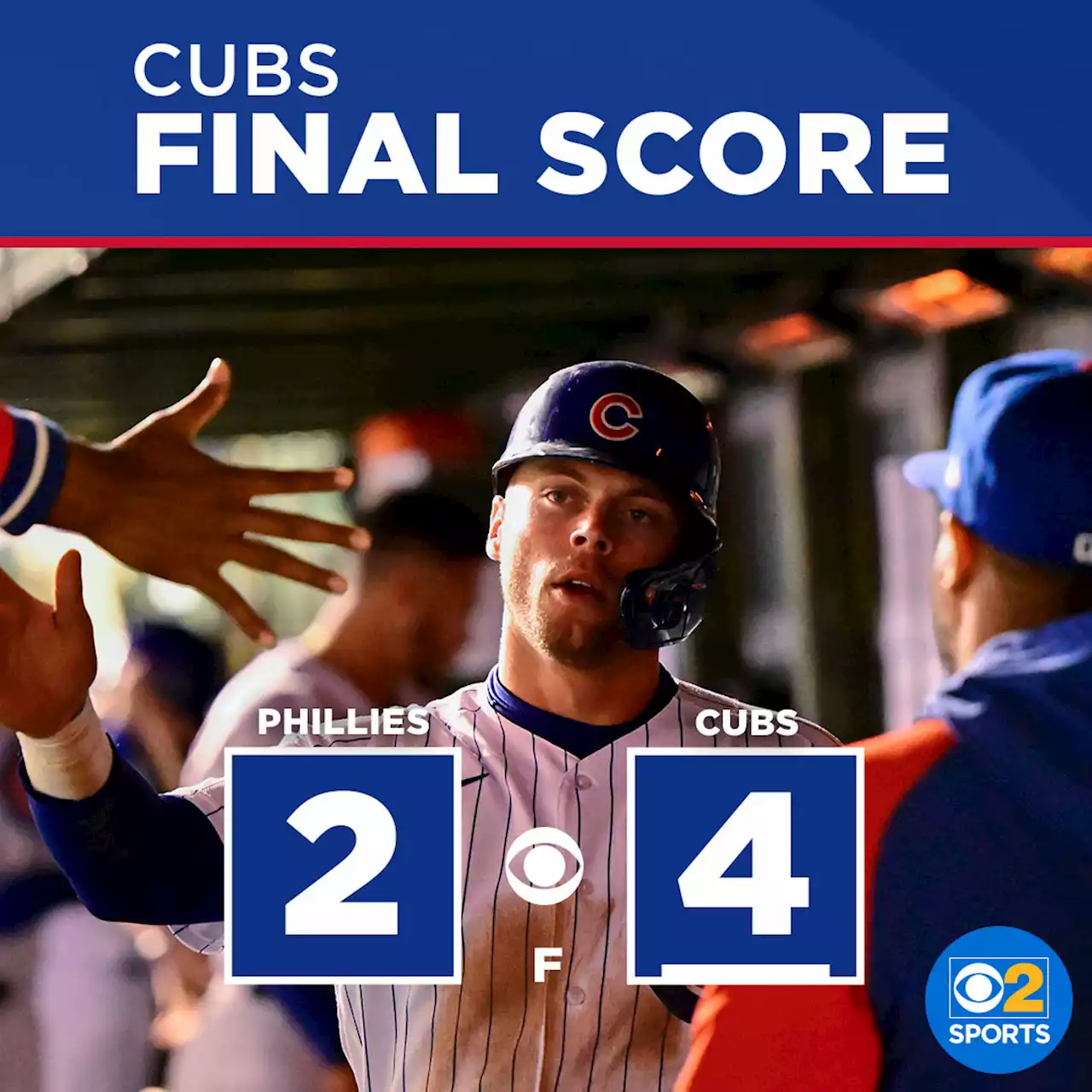 Cubs beat Phillies for seventh win in eight games