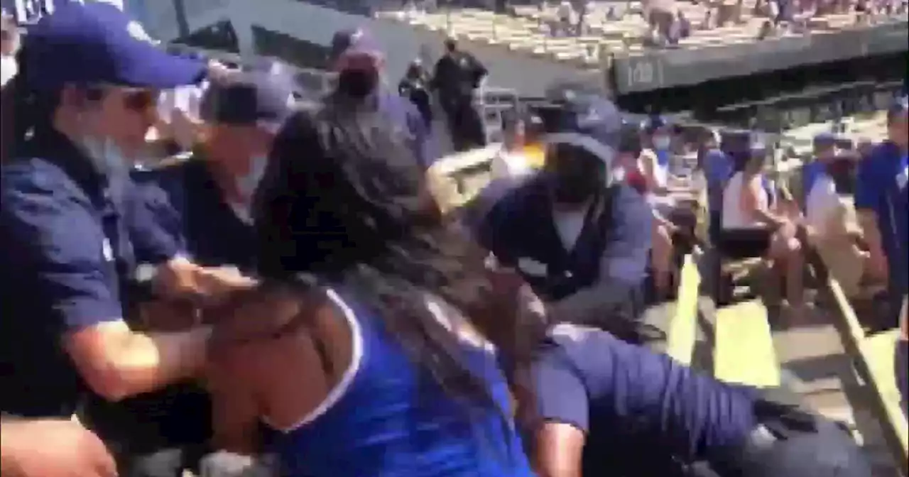 Family member of fan suing Dodgers over alleged beating dies from gunshot wound