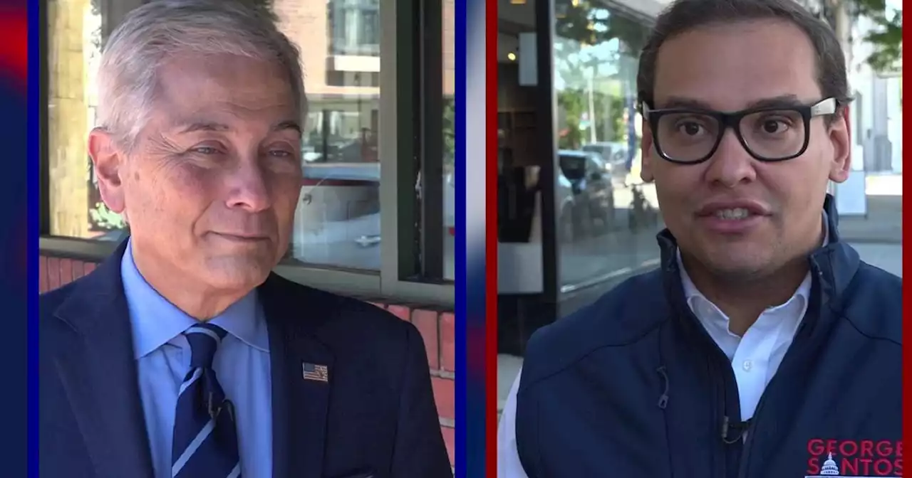 Openly gay candidates Robert Zimmerman and George Santos face off in historic Congressional race