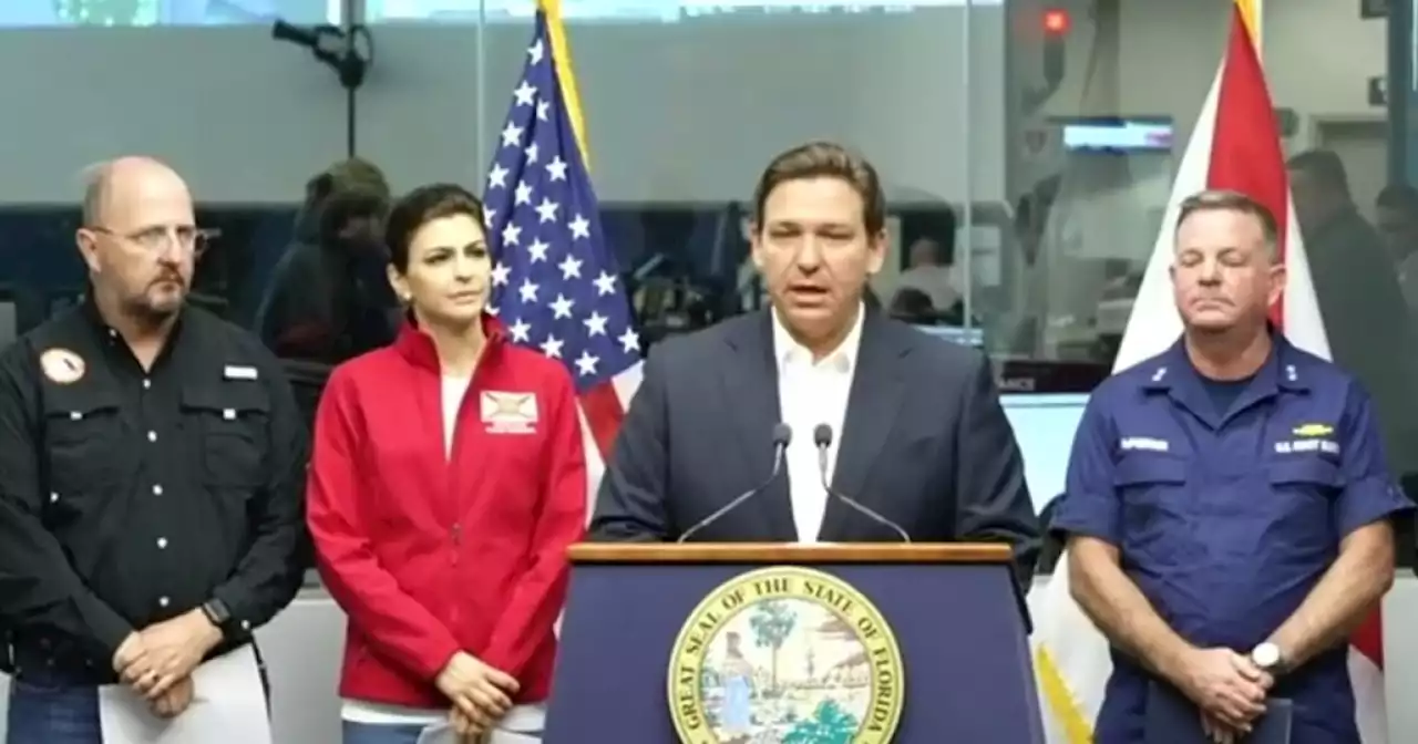 WATCH: DeSantis calls Hurricane Ian destruction 'a 500-year flood event'