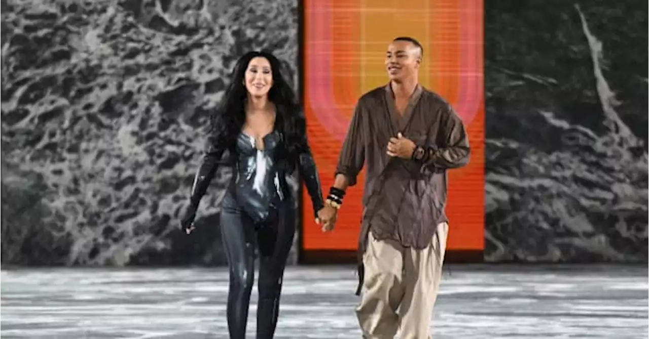 At 'Balmain Festival,' Cher Takes the Stage With Fellow Superstar Olivier Rousteing