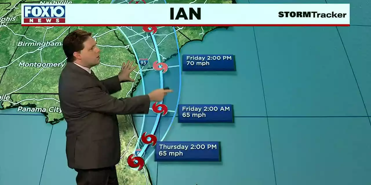 Ian will return to Atlantic before 2nd landfall