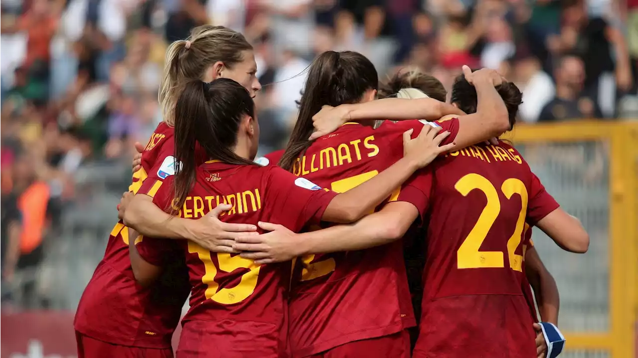 La Roma Femminile per la prima volta ai gironi di Champions League: poker allo Sparta Praga | Goal.com Italia