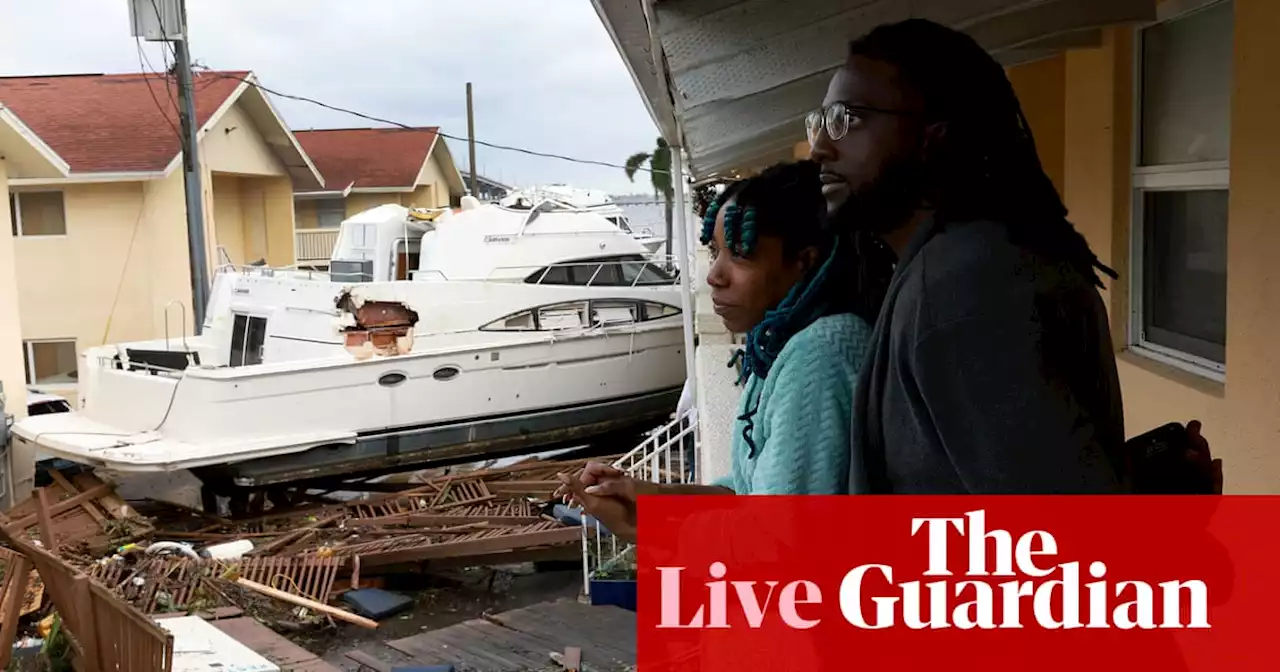 Hurricane Ian: DeSantis says ‘we’ve never seen a flood like this’ as Biden declares disaster – live