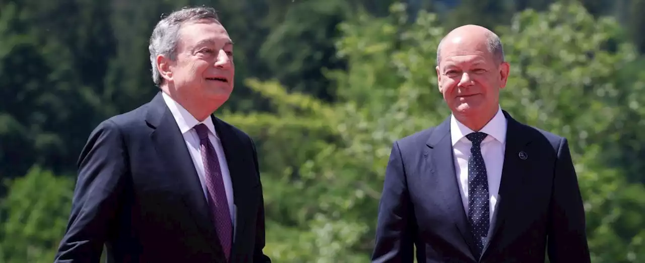 Draghi ha un messaggio per Berlino: 'Crisi energetica è una minaccia comune, l'Ue non può dividersi'