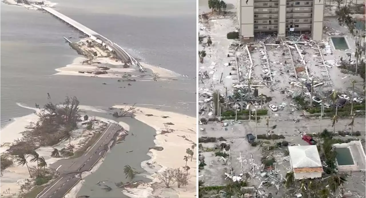 Aerial Video Shows Parts of Fort Myers, Florida, Decimated After Hurricane Ian