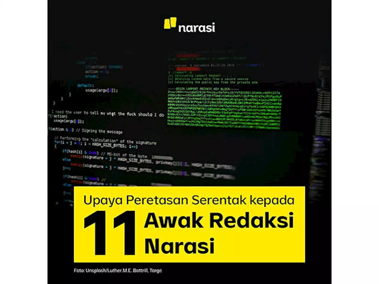 Polri Tepis Kabar Anggotanya Terlibat Peretasan Awak Narasti TV