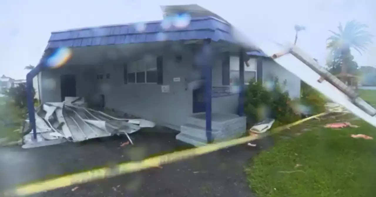 Scenes of catastrophic damage emerge as Hurricane Ian pummels Florida