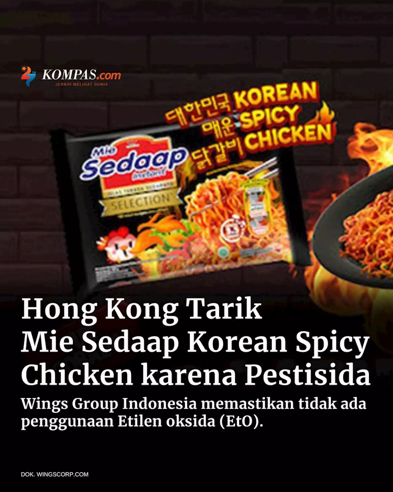 Hong Kong Tarik Varian Mie Sedaap, Wings Group Indonesia Buka Suara