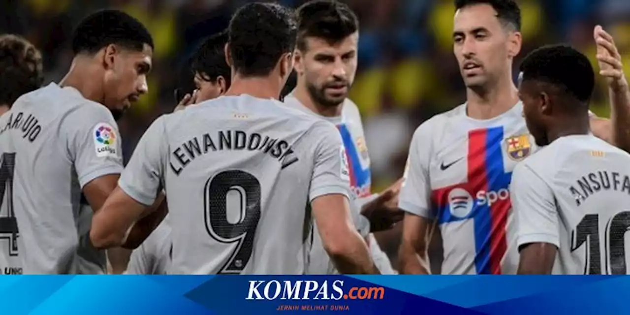 Jadwal Barcelona Bulan Oktober 2022, Ujian Berat Lewandowski dkk